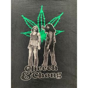 Cheech & Chong Vintage T-Shirt – Men’s XL – Black – Classic Comedy Tee